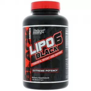 Nutrex Research Lipo 6 Black Ultra Concentrate, 120 capsule