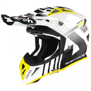 Airoh AVIATOR ACE NEMESI WHITE GLOSS