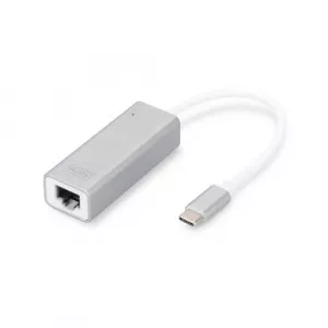 Digitus  USB-C - RJ45, White DN-3024