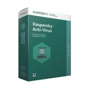 Kaspersky Anti-Virus European Edition 2PC 2Ani Licenta Noua Electronica kl1171xcbds