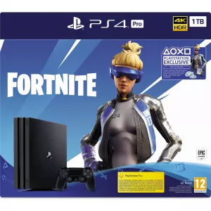 Sony Consola Playstation 4 PRO,Fortnite Neo Versa Bundle, 1TB, Negru