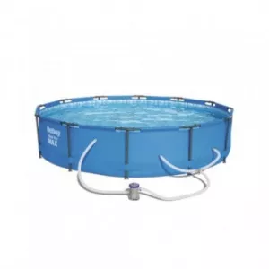 Bestway Piscina rotunda, cadru metalic, 366x76 cm® Steel Pro MAX Pool