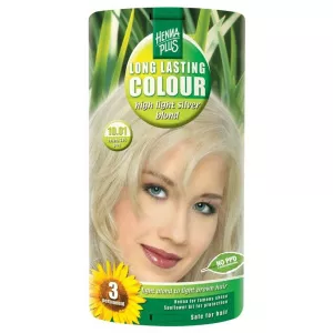HennaPlus Long Lasting Colour, High Light Silver Blond 10.01, 100 ml