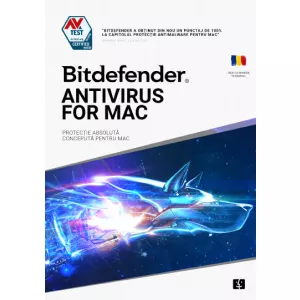 Softwin Antivirus pentru Mac 2020, 3 Dispozitive, 1 An, Licenta noua, Electronic