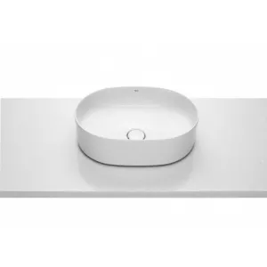 Roca Lavoar tip bol Inspira Round cu montaj pe blat 50 x 37 x 14 cm