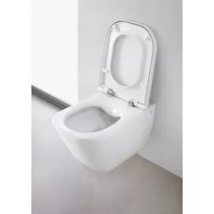 Roca Vas WC suspendat -The Gap compact, cu funcție de curățare a marginilor
