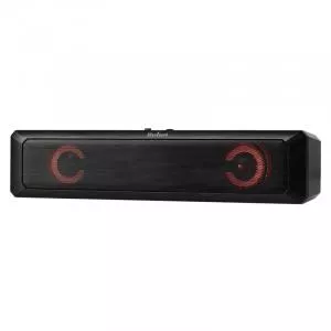 Rebel Soundbar, 2 x 3 W, 280 x 60 x 46 mm, 40 dB, USB