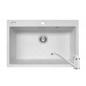 Pyramis Square 76x50 DUROTHEK + Baterie Alb