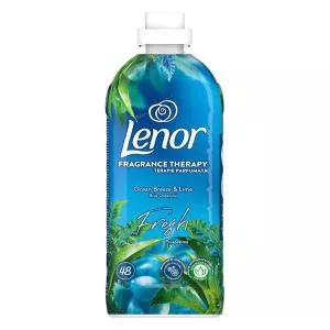 Lenor Balsam de Rufe Fragrance Therapy Ocean Breeze & Lime, 48 spalari, 1200 ml