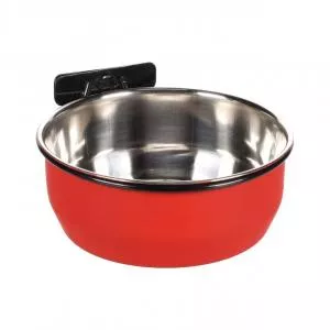 Flamingo Bol Inox Rozatoare, Avaro Red L cu Surub Prindere, 15 cm/ 880 ml
