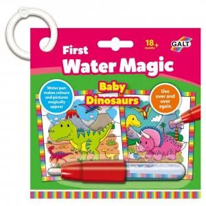 Galt Set de colorat - Water Magic - Micutii dinozauri