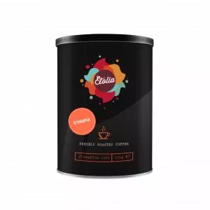 Etolia Ethiopia Yirgacheffe 250g cafea boabe proaspat prajita