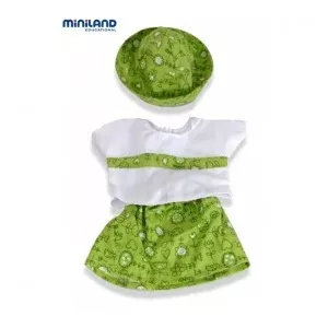 Miniland Costumas 3 piese papusi 38 cm ML31470