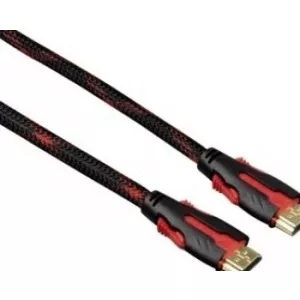 HAMA Cablu HDMI High Speed negru cu rosu - PS3