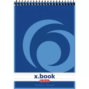 Herlitz Bloc notes A7 50 File dictando Spirala X.Book 110718