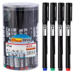Richmann Marker permanent subtire, 4 culori, (set 36 buc)  