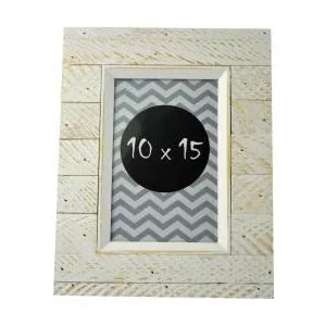Procart Rama foto agnes 10x15 din lemn texturat culoare alb