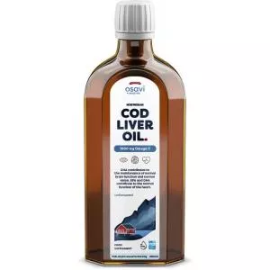 Osavi Norwegian Cod Liver Oil Omega 3 1000mg, 250 ml