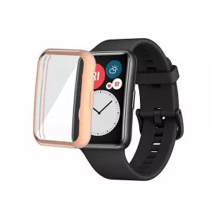 KRASSUS Husa pentru Huawei Watch Fit, rose-gold HUFIS030