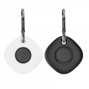 KRASSUS Set 2 huse pentru Samsung SmartTag alb , negru HUFIS086
