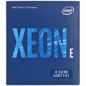 Intel Procesor Server Xeon E-2236 3.40GHz, Socket 1151, Box