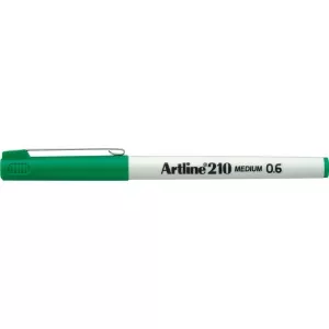 Artline Liner 210, varf fetru 0.6mm - verde EK-210-GR