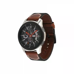 KRASSUS Curea 22mm pentru Samsung Gear S3 / Watch 46mm,Huawei Watch GT / GT2, negru FITBAND131