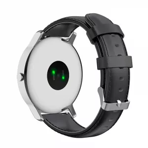 KRASSUS Curea 20mm QuickRelease pentru Samsung Active 1/2, Watch 42, Huawei Watch 2, negru FITBAND091