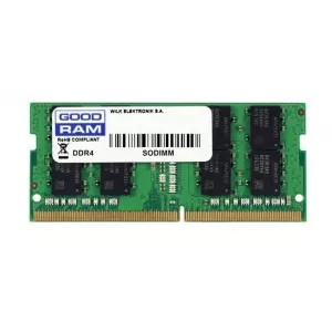 GoodRam 16GB  SODIMM   DDR4 2666MHz CL19  (GR2666S464L19/16G)