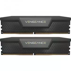 Corsair VENGEANCE® 32GB (2x16GB) DDR5 DRAM 6200MT/S CL32 Memory Kit — Black CMK32GX5M2X6200C32