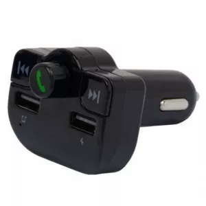 Spacer Transmitator auto FM Bluetooth 5.0, 2x USB 5V/3.1A + micro SD SPFM-02
