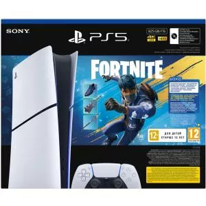 Sony PlayStation 5 Slim Digital Edition 825GB White + Fortnite Flowering Chaos bundle