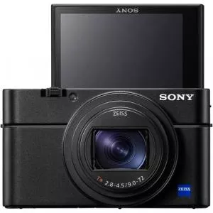 Sony Aparat foto digital Cyber-Shot DSC-RX100VIIA, 20.2MP, 4K HDR, Senzor 1 inch, Obiectiv ZEISS 24-200mm, Ecran rabatabil (Negru)