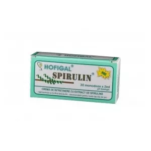 Hofigal Crema Spirulin 30 monodoze x 2ml  