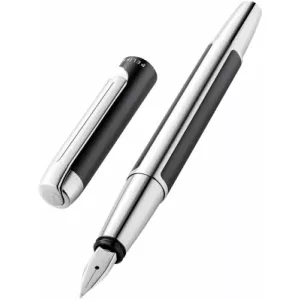 Pelikan Stilou Pura P40, culoare Anthracite, penita M 817134