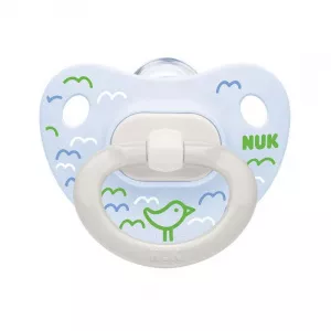 NUK Suzeta Happy Days Silicon M1 BleuVerde 0-6 luni
