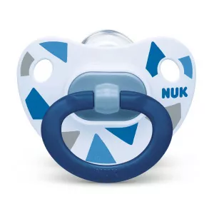 NUK Suzeta Happy Days Silicon M3 Albastru 18-36 luni