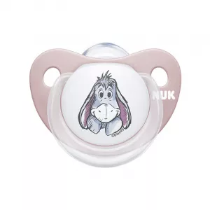 NUK Suzeta Disney Winnie silicon M2 roz 6-18 luni