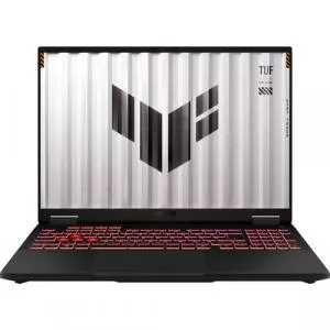 Asus Laptop Gaming TUF A16 FA608UH (Procesor AMD Ryzen™ 7 260 (16M Cache, up to 5.1 GHz), 16inch FHD+ 165Hz, 32GB DDR5, 512GB SSD, NVIDIA GeForce RTX 5050 @8GB, DLSS 3.0, Negru/Gri)