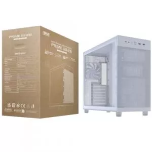 Asus Carcasa Prime AP303 TG White, Fara sursa
