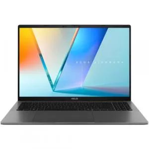 Asus Laptop Vivobook S16 S3607CA-SH142, Intel Core 7 255H, 16 inch, RAM 16GB, SSD 1TB, Intel Arc 140T Graphics, No OS, Matte Gray