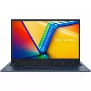Asus Laptop Vivobook 17 X1704VA-AU986, Intel Core 3 100U, 17.3 inch, RAM 8GB, SSD 512GB, Intel Graphics, No OS, Quiet Blue