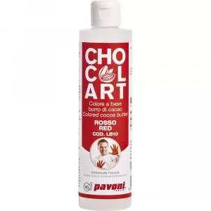 Pavoni Colorant Alimentar cu Unt de cacao, Rosu, 200 gr LB10