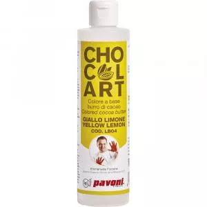 Pavoni Colorant Alimentar cu Unt de cacao, Galben Lamai, 200 gr LB04
