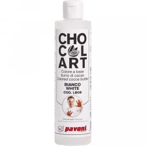 Pavoni Colorant Alimentar cu Unt de cacao, Alb, 200 gr LB08