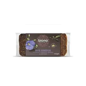 Biona Paine Integrala din Secara Omega 3 (Fara Drojdie) Bio 500gr