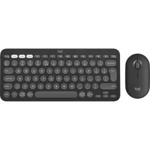 Logitech Pebble 2 Combo, Wireless/Bluetooth, Tonal Graphite