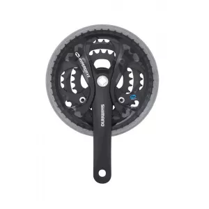 Shimano Pedalier FCM361 48 38 28 175 mm cu CG negru SHMCR668