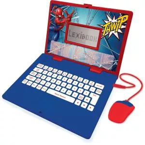 Lexibook Laptop educational Spiderman, 124 de activitati