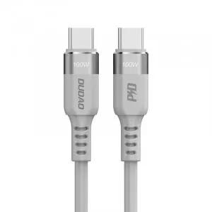 Dudao USB-C la USB-C - 100W, Power Delivery, QC 3.0, 5A - 1 m